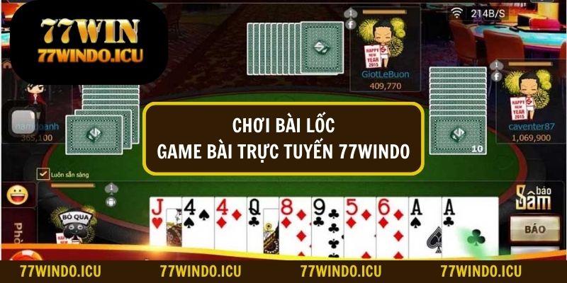 Chơi bài lốc tại game bài trực tuyến